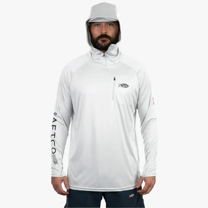 aftco-jason-christie-hooded-long-sleeve-performance-hoodie-gray-front