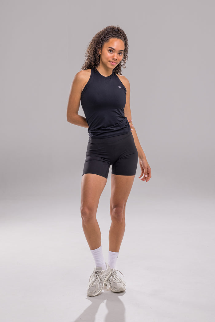 Airflow Full Tank Top - Black
