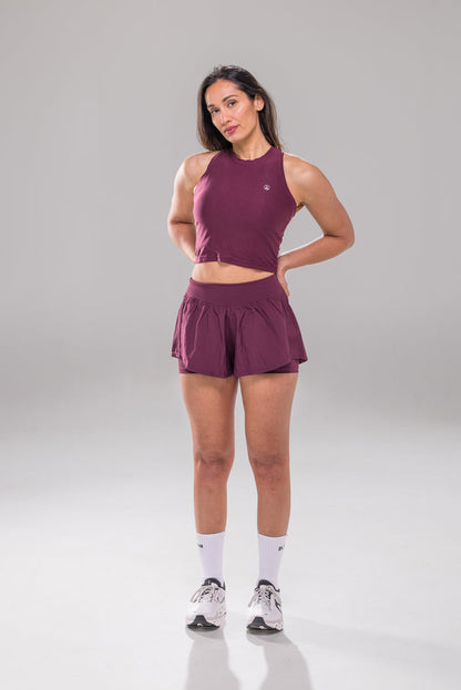 Airflow Tank Top - Cherry Lacquer