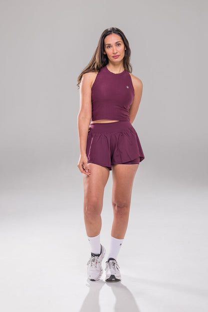 Airflow Tank Top - Cherry Lacquer