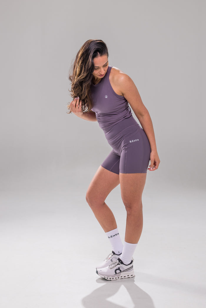 Airflow Tank Top -Mulled Plum