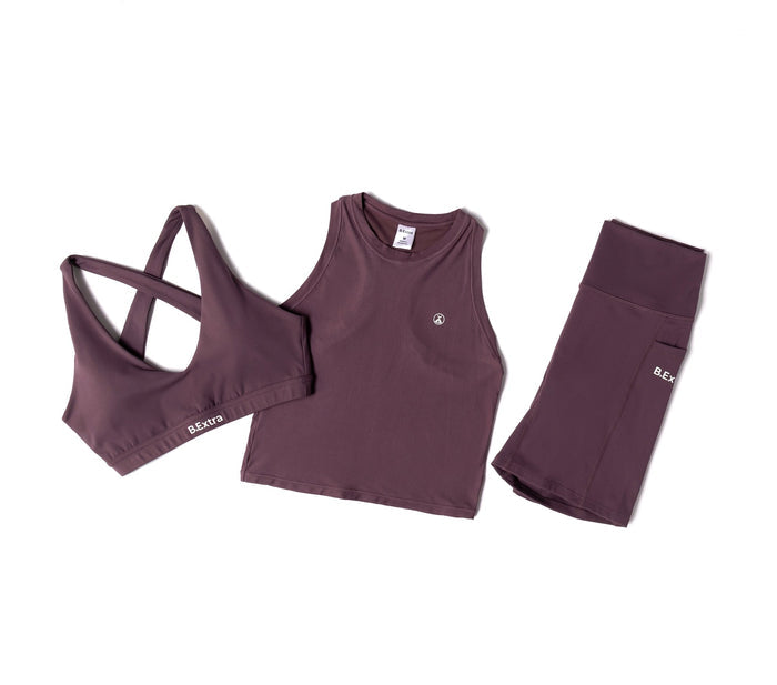 Airflow Tank Top -Mulled Plum