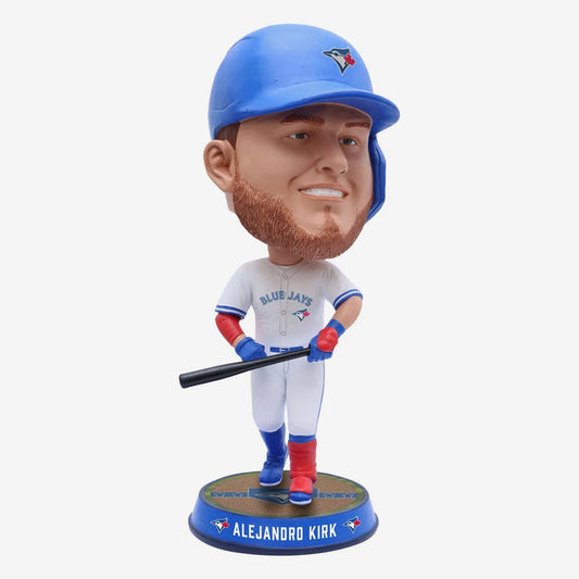 Alejandro Kirk Toronto Blue Jays Field Stripe Bighead MLB Baseball Bobblehead