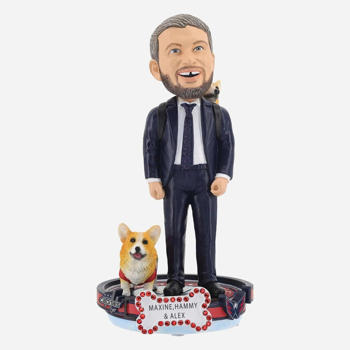 Alex Ovechkin Washington Capitals Maxine & Hammy Pet NHL Bobblehead