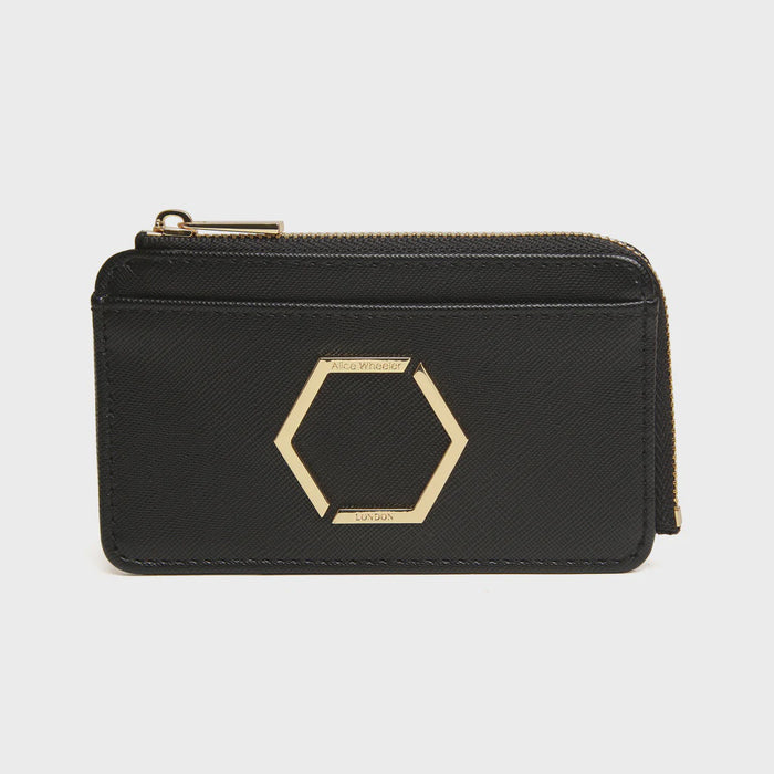 Alice Wheeler Bath Coin Purse - Black