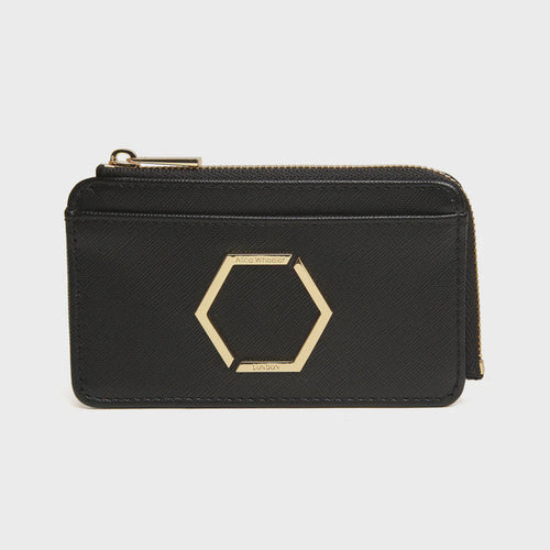 Alice Wheeler Bath Coin Purse - Black