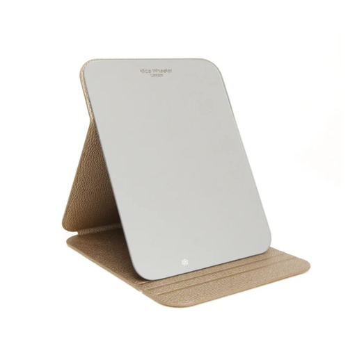 Alice Wheeler Folding Travel Mirror - Bronze