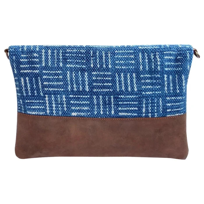 Altair Woven Fabric Leather Shoulder Boho Bag for Women