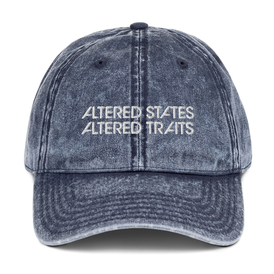 Altered States Altered Traits Vintage Cotton Twill Cap