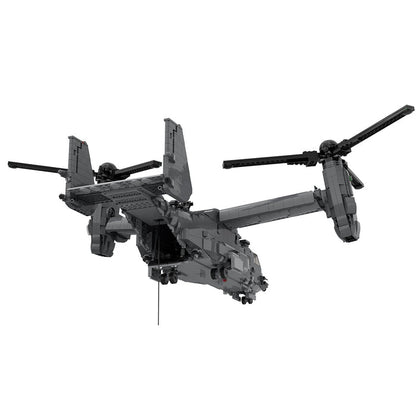 American CV - 22 Tiltrotor Aircraft Military Klemmbausteine - LesDiy - Klemmbausteine