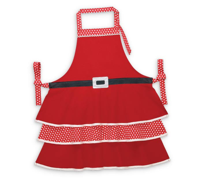Apron Mrs Claus Adult