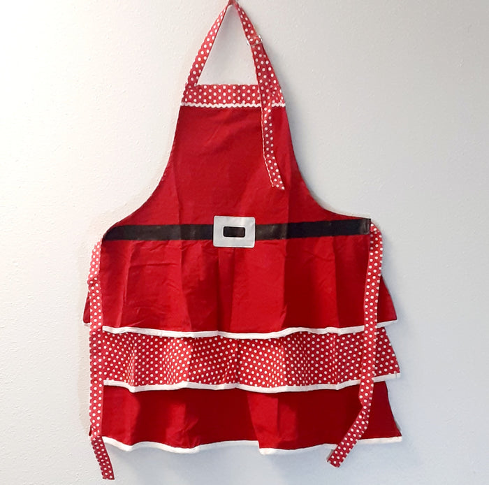 Apron Mrs Claus Adult