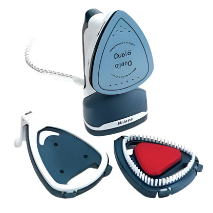 6246/Ariete Portable Steam Iron,1000W,Ceramic soleplate,Tank capacity 180ml,,Blue 1000 / Electric / Blue