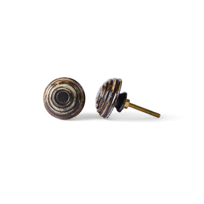 Atwood Carved Round Knob 3.7cm