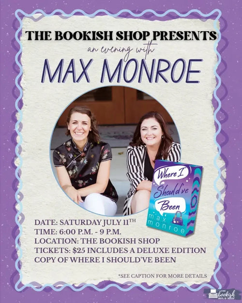 Author Signing Event with Max Monroe! 📖💜👜 - Ticket