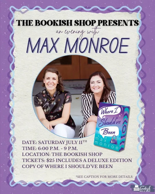 Author Signing Event with Max Monroe! 📖💜👜 - Ticket
