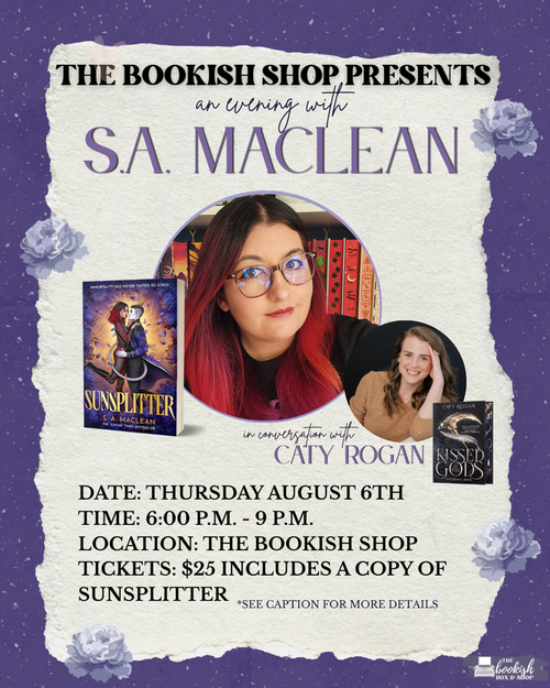 Author Signing Event with S.A. MacLean 💜💛