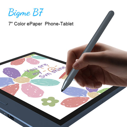 B7-4+64GB-7'' Color ePaper Tablet with 4G Calling and Android 14OS 4G eink tablet 4G tablet 7'' Android 14 ereader Android 14 tablet Android eink tablet Bigme Bigme B7 color eink tablet color ereader E book reader e ink tablet E reader E-book E-ink E-paper ebook reader ebook readers Epaper Morden remarkable Eink Tablet for digital reading