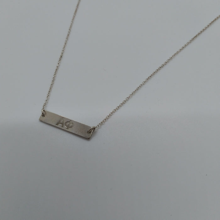 Bar Necklace - Alpha Phi