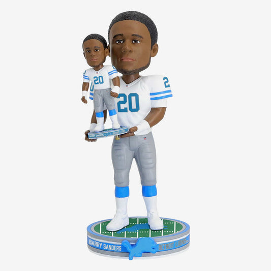 Barry Sanders Detroit Lions Bobble Dubblz Bobblehead NFL
