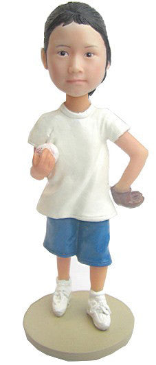 Baseball Female Child - National Bobblehead HOF Store