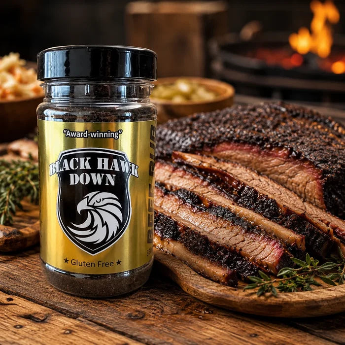 BBQWAR Black Hawk Down Shaker - Beef 330g Gluten Free