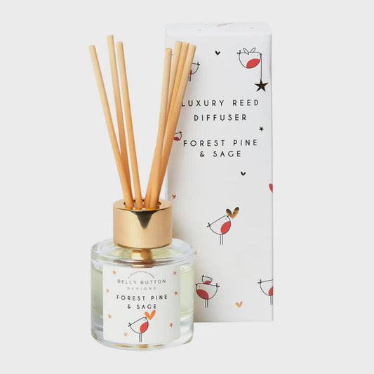 Belly Button Luxury Robin Reed Diffuser - Forest Pine & Sage