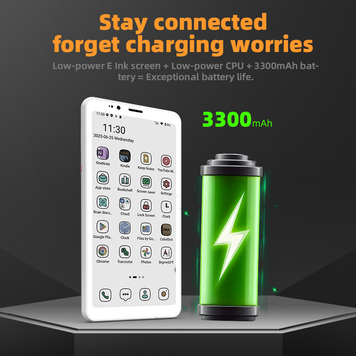 Black Friday-Bigme 4G color ePaper smartphone Hibreak S with Android 14 OS Android eink smartphone Bigme Hibreak bigme hibreakS eink smartphone Hibreak S Morden remarkable Eink Tablet for digital reading