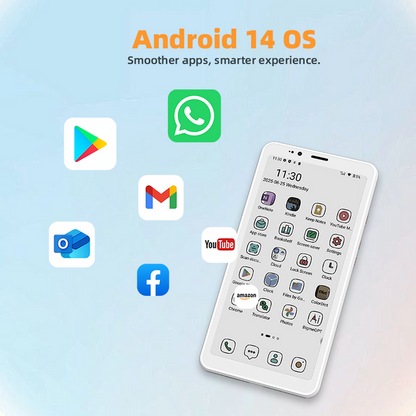Black Friday-Bigme 4G color ePaper smartphone Hibreak S with Android 14 OS Android eink smartphone Bigme Hibreak bigme hibreakS eink smartphone Hibreak S Morden remarkable Eink Tablet for digital reading
