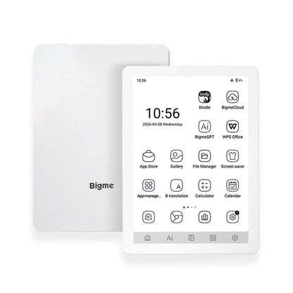 Bigme 6inch B6 2+32GB black and white ebook reader with 212PPI and Android 14OS 6-7'' Android 14 ereader Android ereader best ereader for reading Bigme B6 cheap ereader E book reader E reader distirbutor E-book E-ink E-ink tablet E-reader ebook reader ebook readers ereader for library books ereader for manga Morden remarkable Eink Tablet for digital reading