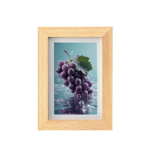 Bigme 7.5''F7 PRO Smart Digital Color E-ink Photo Frame Beech Bigme eink photo frame Bigme F7 digital photo frame EINK photo frame F7 PRO photo frame Picture Frame pictureframe Morden remarkable Eink Tablet for digital reading