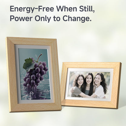 Bigme 7.5''F7 PRO Smart Digital Color E-ink Photo Frame Bigme eink photo frame Bigme F7 digital photo frame EINK photo frame F7 PRO photo frame Picture Frame pictureframe Morden remarkable Eink Tablet for digital reading