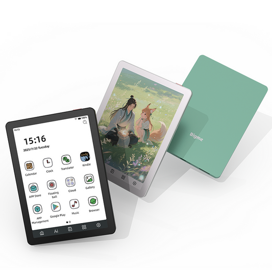 Black Friday-Bigme B6 Color eReader with Android 14OS Android ereader color ereader E-reader ebook readers Ereader kaleido 3 ereader Newest ereader Morden remarkable Eink Tablet for digital reading