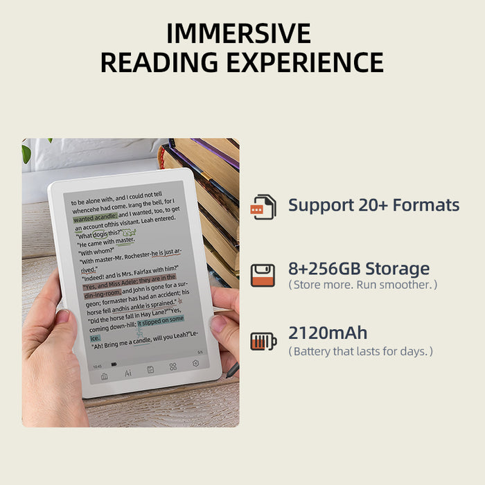 Bigme B6 PRO 6''premium color ebook reader with up to 75FPS best 6inch ereader Bigme B6 PRO bigme eink reader color eink reader E-reader ebook reader ebook readers eink reader Morden remarkable Eink Tablet for digital reading