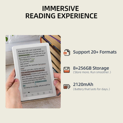Bigme B6 PRO 6''premium color ebook reader with up to 75FPS best 6inch ereader Bigme B6 PRO bigme eink reader color eink reader E-reader ebook reader ebook readers eink reader Morden remarkable Eink Tablet for digital reading