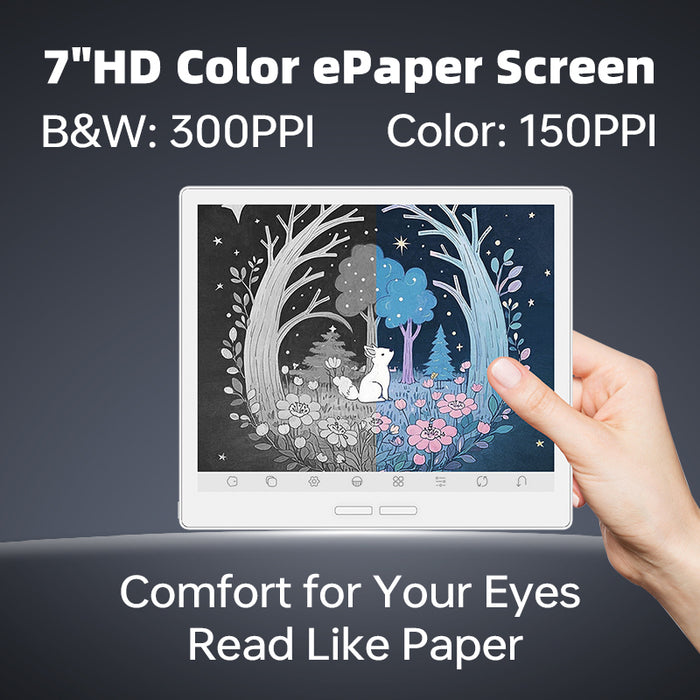 Bigme B751C S--Upgraded 7inch color ereder with Android 14 OS Android 14 ereader B751C B751C S Bigme B751C Bigme B751C S E-reader ebook reader Morden remarkable Eink Tablet for digital reading