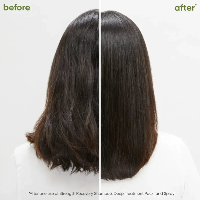 Biolage Professional Strength Recovery Shampoo 400ml before and after using full range