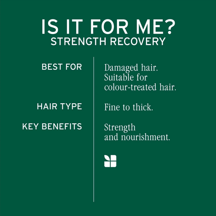 Biolage Professional Strength Recovery Shampoo 400ml best for, hair type and key benefits