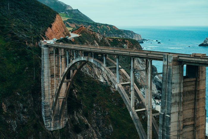 Bixby Creek Bridge in Big Sur