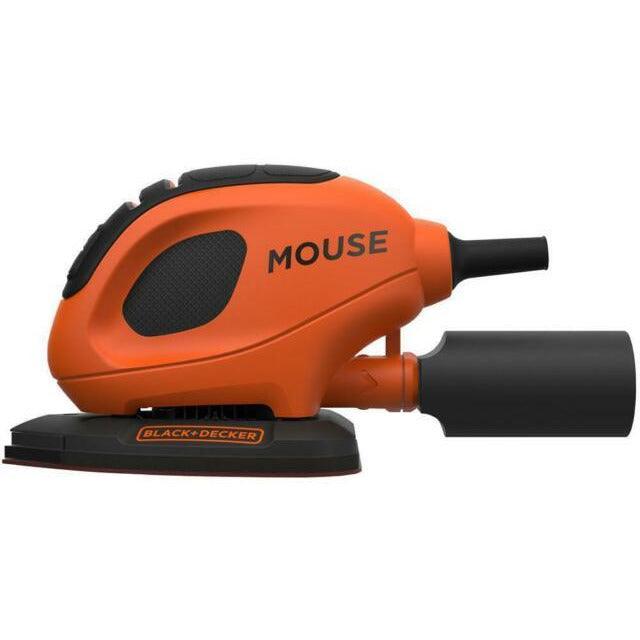 Black & Decker Corded Mouse Sander - Black & Orange | BEW230-GB from DID Electrical - guaranteed Irish, guaranteed quality service. (6890906419388)