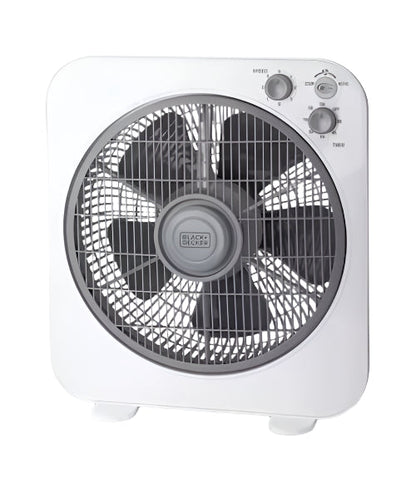 Black & Decker Table Fan, 12Inch, 35Watts, White