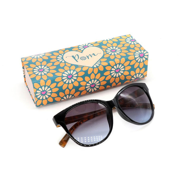 Black Tortoiseshell Oversized Sunglasses