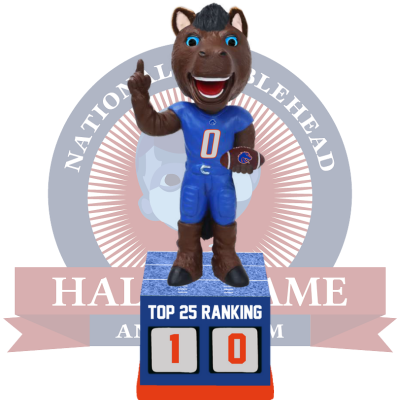 Boise State Broncos Football Top 25 Ranking Tracker Bobblehead