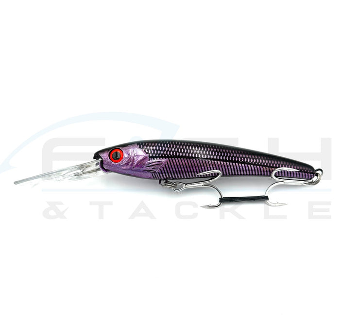 bomber-tuna-rigged-cd30-tuna-diver-purple-crush