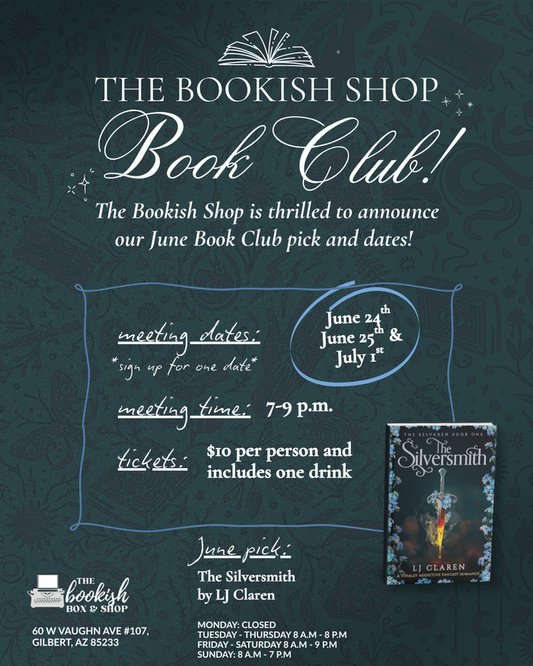 Book Club JUNE 25th