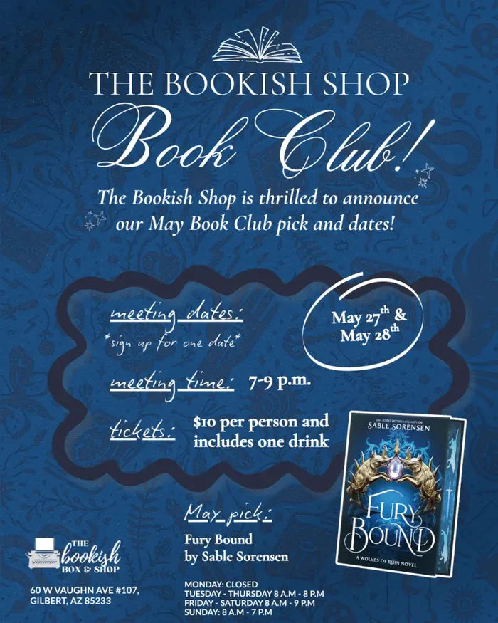 Book Club MAY (june 3rd wednesday)