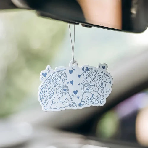 Bookish Angel Darkly Devil Car Air Freshener - Accessories