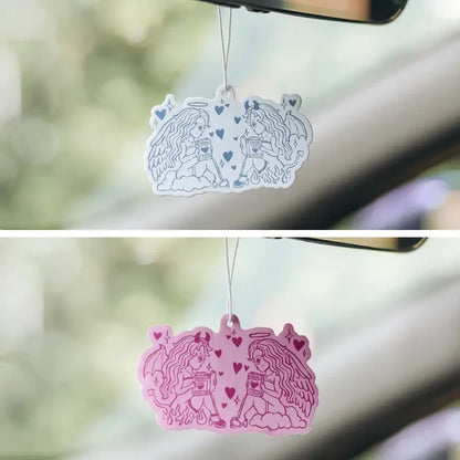 Bookish Angel Darkly Devil Car Air Freshener - Accessories