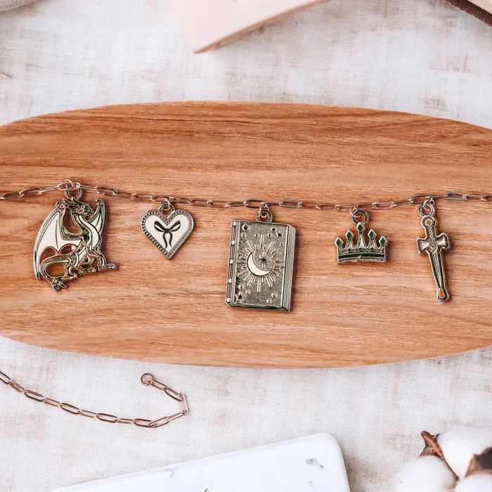 Bookish Charm Necklace Gold jewelry