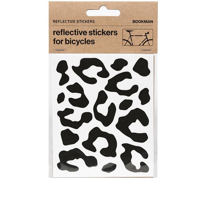 Bookman Reflective Leopard Print Stickers
